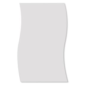 Дзеркальна наліпка (акрил) 3D 27*42cm*2mm  Silver (S) SW-00001519