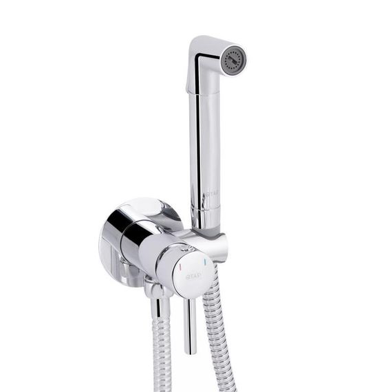 Набор для гигиенического душа Qtap Inspai-Varius округлый QTINSVARCRMV00440001 Chrome | Зображення 2