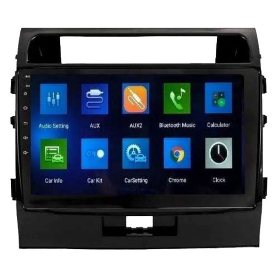 Штатна автомагнітола Toyota Land Cruiser 200 2008-2015 (10") Android 10.1 (4/32)  чорний (MER-14136_5616) | Зображення 3