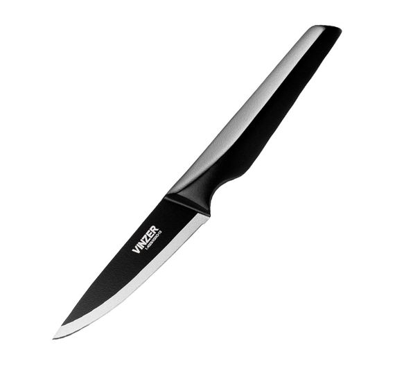 Нож для овощей Vinzer (Винзер) Geometry Nero Line 8.9 см (50299)