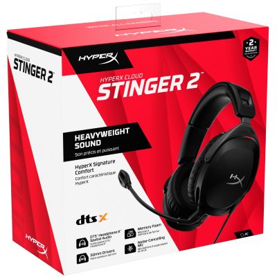 Гарнітура HyperX Cloud Stinger 2 3.5mm Black (519T1AA) | Зображення 7