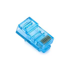 Коннектор Merlion RJ-45 8P8C UTP Cat-5 (100 шт / уп.) Q100 Синий