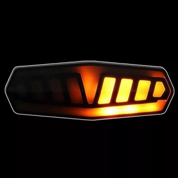 Мигалка велосипедная FY-1828, Велофара с задним стоп сигналом, Велосипедный маячок фонарь MJ-10 | Зображення 2