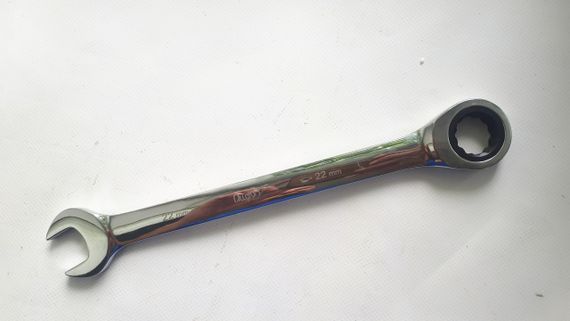 Ключ ріжково-тріскачний 22 мм КТ-2081-22 Alloid