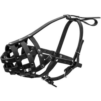 Намордник для собак Collar твердий (боксер малий) чорний (05981) | Зображення 1
