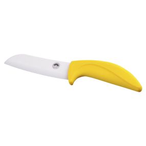 Ніж-сантоку керамічний 12.5см Yellow (NC13KN)