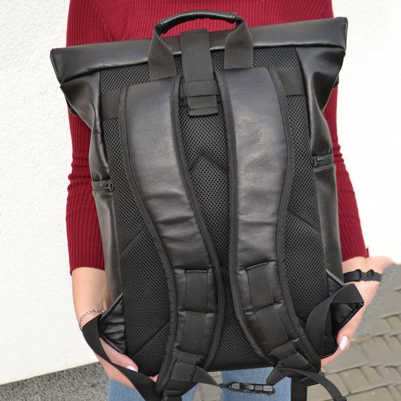 Рюкзак міцний молодіжний чоловічий, Міський рюкзак RollTop для ноутбука Місткий унісекс PH-83 | Зображення 3