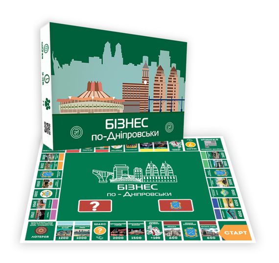 Настольная игра Бизнес по-Днепровски (на украинском) | Зображення 1