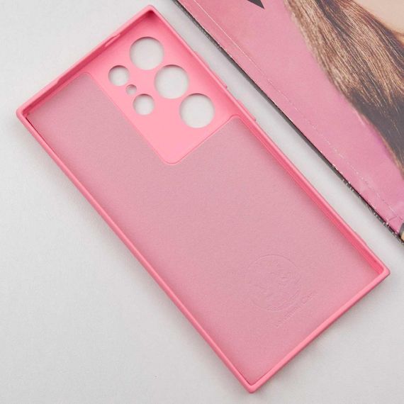 Чохол Silicone Cover Lakshmi Full Camera (A) для Samsung Galaxy S24 Ultra Рожевий / Pink | Зображення 3