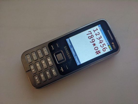 Мобільний телефон Samsung c3322 duos бу-1сім робоча | Зображення 4