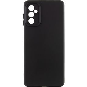 Чехол Silicone Cover Lakshmi Full Camera (A) для Samsung Galaxy M54 5G Full camera, Бордовий/Marsala Full camera, Чорний / Black