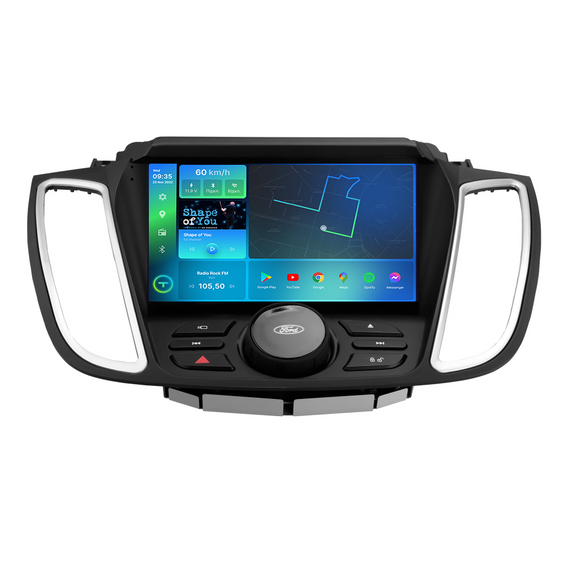 Штатна магнітола Torssen 2K Ford Escape/Kuga 13-18 HIGH END FL9 4+64Gb 4G Carplay DSP | Зображення 1