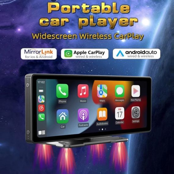 Екран S9 Pro 10,2″ з підтримкою Apple CarPlay та Android Auto — портативне рішення для вашого авто! | Зображення 5