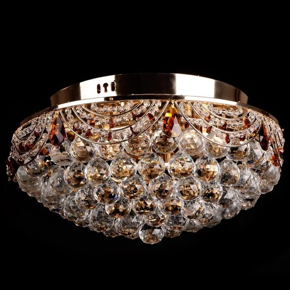 Люстра потолочная хрустальная с подсветкой LED E14 60W G (BCL-348S/3) | Зображення 1