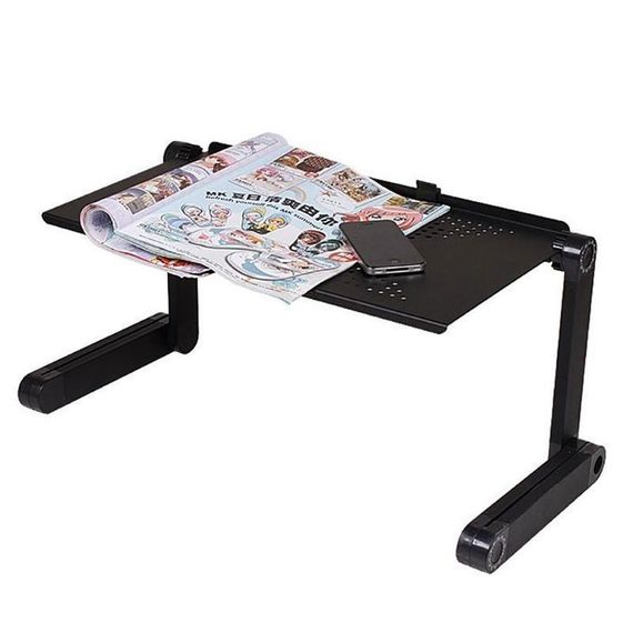 Стіл-підставка для ноутбука XPRO Table T Black  сплав алюмінію чорний (lp-90831_741)