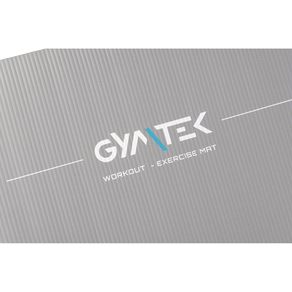 Килимок (мат) для фітнесу та йоги Gymtek NBR 1,5см сірий | Зображення 3