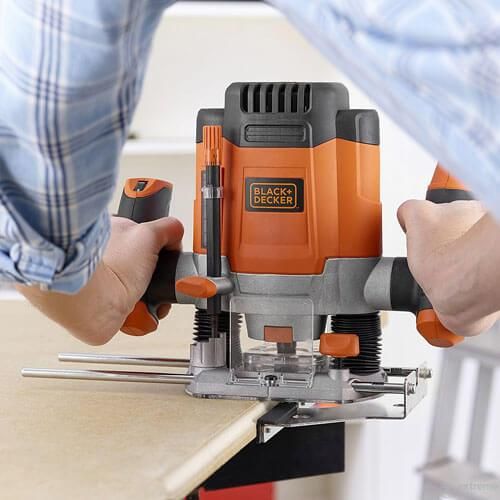 Фрезер сетевой BLACK+DECKER KW1200EKA | Зображення 3