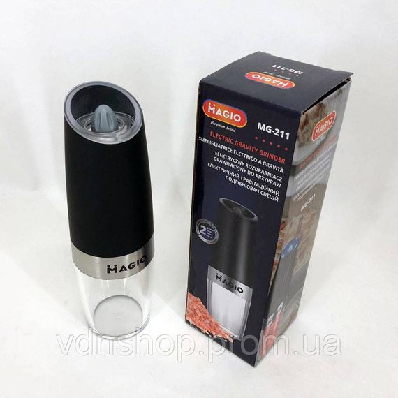 Млин для спецій MAGIO MG-211, Електричні млини для спецій Пластиковий млин перцю EZ-76