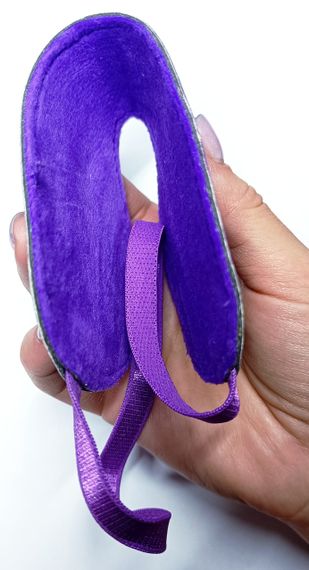 Маска на очі «Love in the dark» колір фіолетовий sexstyle | Зображення 3