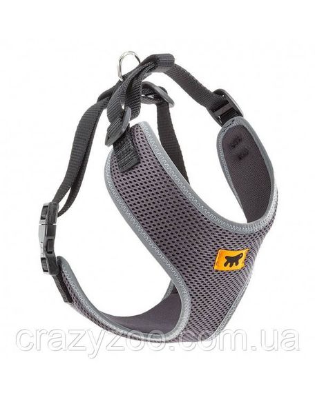 Шлея для собак Ferplast Nikita P M нейлоновая серая А: 30-43 см В: 38-55 см 1.5 см 75468817 | Зображення 3
