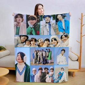 Плед 3D новогодний Зимний BTS №3 3183_B 15385 135х160 см