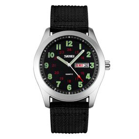 Чоловічий годинник Skmei 9112BK Silver-Black
