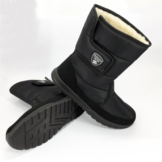 Чоботи чоловічі 41р 26,5см, Чоботи зимові утеплювач, Зимові чоловічі черевики на хутрі, Зручне робоче взуття | Зображення 6