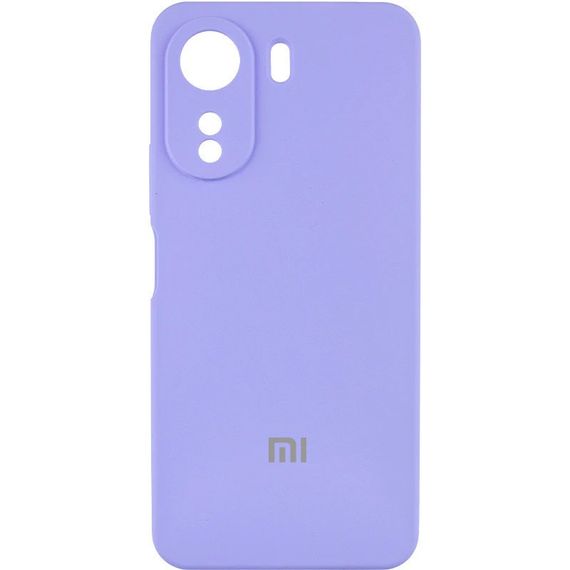 Чохол Silicone Cover Lakshmi Full Camera (AA) with logo для Xiaomi Redmi 13C / Poco C65 Бузковий / Dasheen
