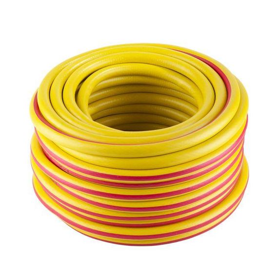 Шланг садовий 3 шаровий, зелений, 1/2", 20 м, армований, PVC INTERTOOL GE-4023 | Зображення 3