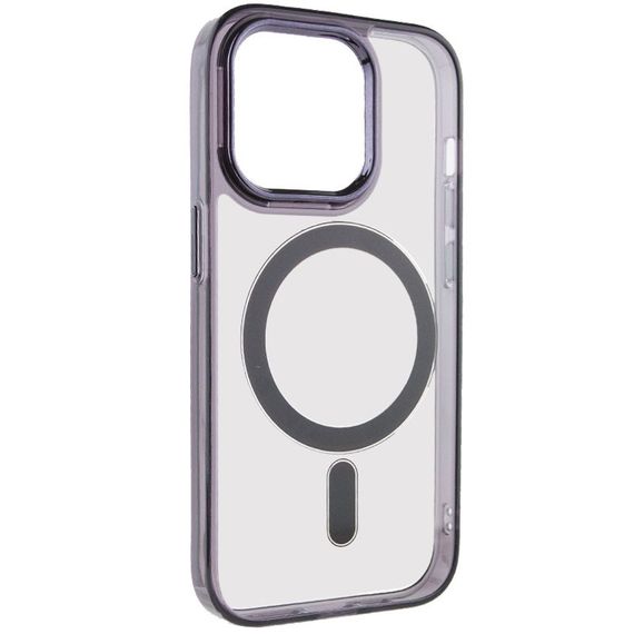 Чехол TPU Iris with MagSafe для Apple iPhone 13 Pro (6.1") Черный | Зображення 1