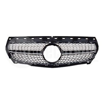 Решетка радиатора Mercedes Benz C117 13-16 (хром/чёрн.) Diamond, AutoTechteile, 130 8891, 130 8890