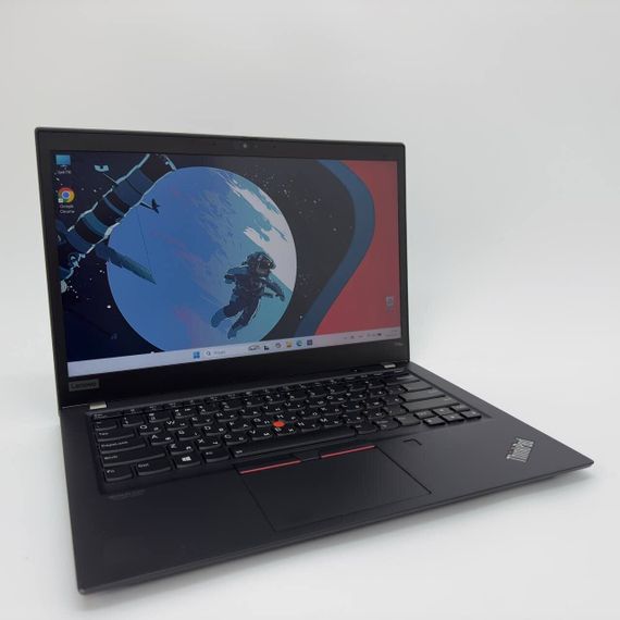 Ультрабук Lenovo ThinkPad T14s / 14" (1920х1080) IPS / Intel Core i5-10310U (4 (8) ядра по 1.7 - 4.4 GHz) / 8 GB DDR4 / 256 GB SSD / Intel UHD Graphics / WebCam б/у | Зображення 1