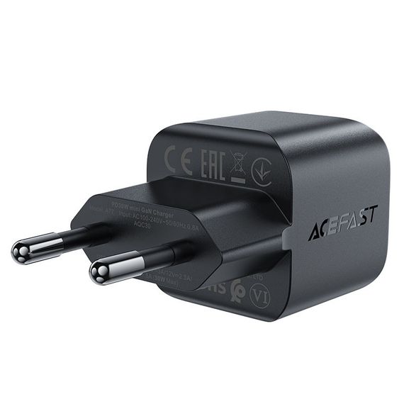 СЗУ Acefast A77 mini PD30W GaN (1USB-C) Black | Зображення 3