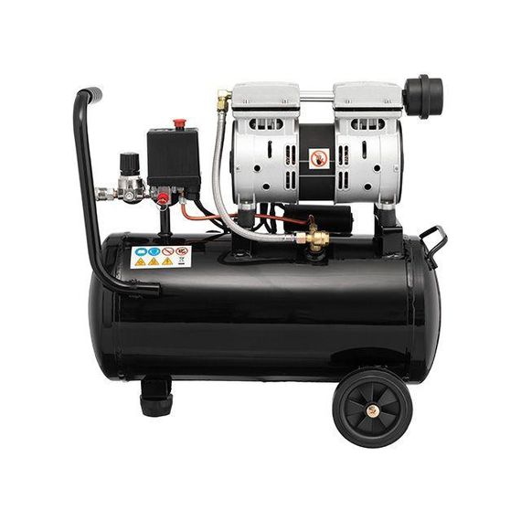 Компресор 50л, вертикальний, 1.5 кВт, 220 В, 8 aтм, 206 л/хв INTERTOOL PT-0019 | Зображення 2