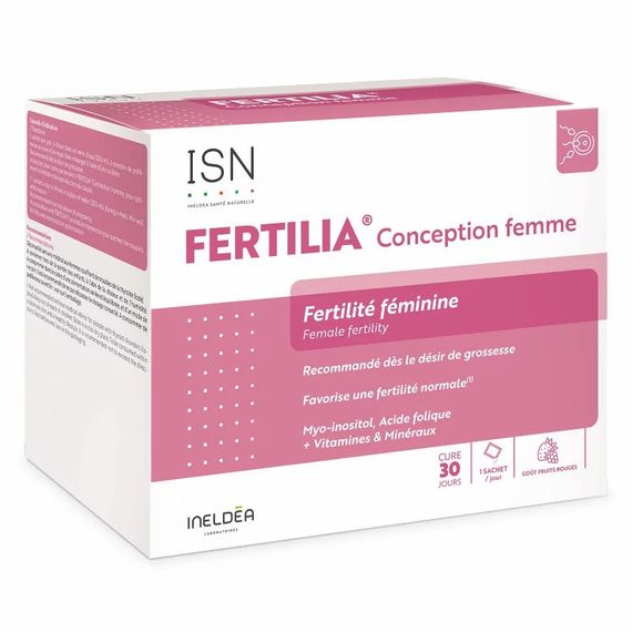 Комплекс Ineldea Фертилія Запліднення Жіноча / FERTILIA CONCEPTION FEMME - 30 саше (IN42)
