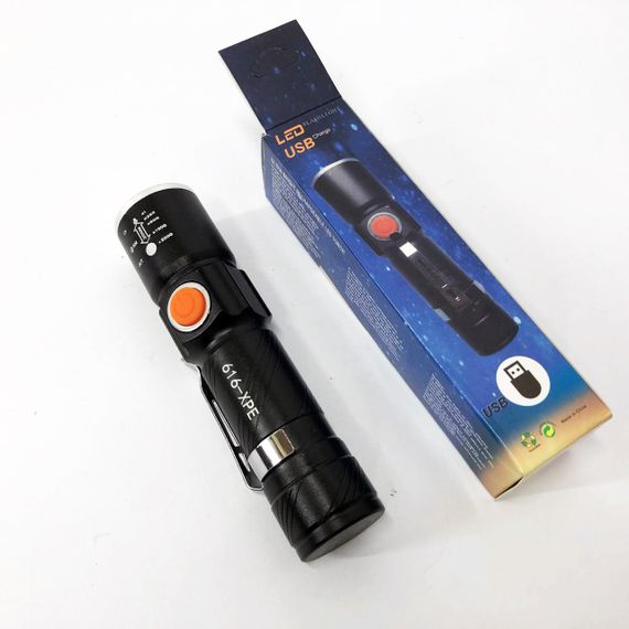 Многофункциональный тактический фонарь, Светодиодный фонарик Аккумуляторный фонарь VF-32 | Зображення 3