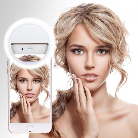 Селфи кольцо Selfie Ring Light RK12,вспышка-подсветка светодиодная для телефона | Зображення 1