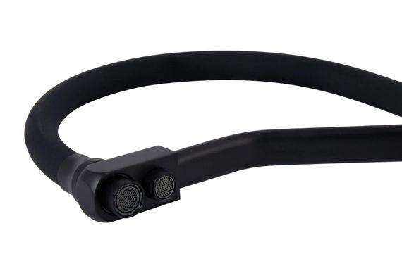 Змішувач для кухні Lidz Aria 020F3 з гнучким виливом з підключенням для питної води LDARI020F3BLA39212 | Зображення 3