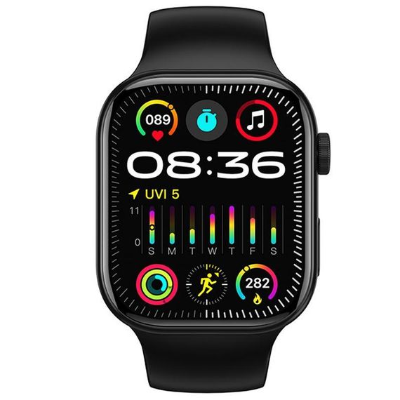 Смарт-годинник Borofone BD14 Plus Smart sports watch (call version) Black | Зображення 1