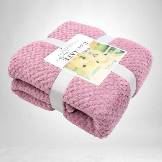 Плед-покривало Blanket 150*200 Рожевий