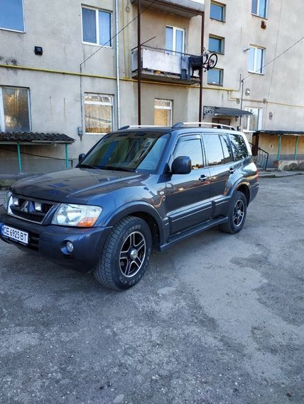 Рейлінги Хром турецький дизайн (2 шт) для Mitsubishi Pajero Wagon III | Зображення 4