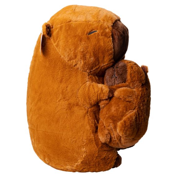 М'яка іграшка-плед, подушка 3 в 1 Капібара Коричневий Colorful Home 509-4B | Зображення 1