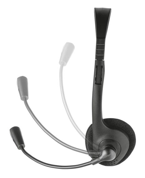 Гарнитура для ПК Trust Primo Chat 3.5mm Black (21665_TRUST) | Зображення 1