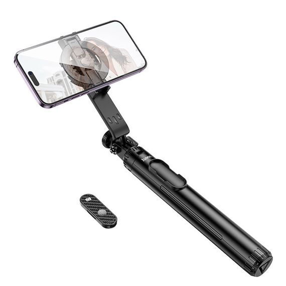 Монопод для селфи Hoco K25 Sherkhan magnetic Black