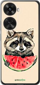 Чохол на Huawei nova 12 SE /  nova 11 SE Єнотик з кавуном "4605u-3730-2448"