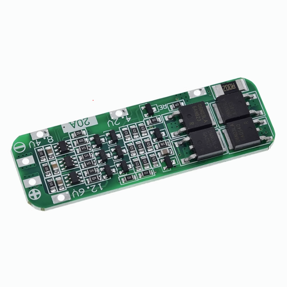 BMS 3S Контроллер заряда разряда 20А 12.6V Li-Ion 18650