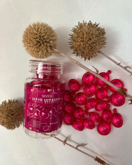 Капсули для відновлення волосся Sevich з аргановою олією (рожеві), 30 шт  оригінал!