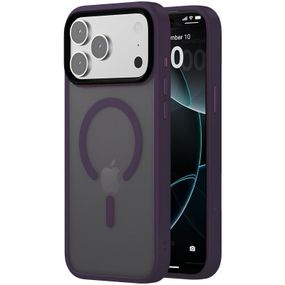 TPU+PC чохол Metal Buttons with MagSafe Colorful для Apple iPhone 17 Pro Max (6.9") Зелений / Dark Green Темно-фіолетовий / Dark Purple
