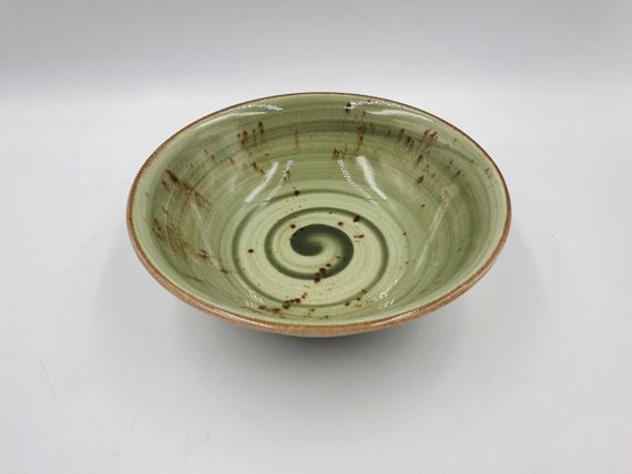 Піала TULU spiral-green-16 450 мл 16 см зелена