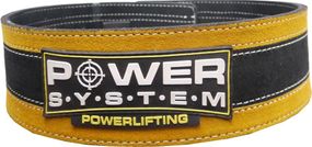 Пояс для важкої атлетики Power System Stronglift PS-3840 Black/Yellow S/M